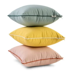 Business & Pleasure Co. The Small Square Throw Pillow - Rivie Green
