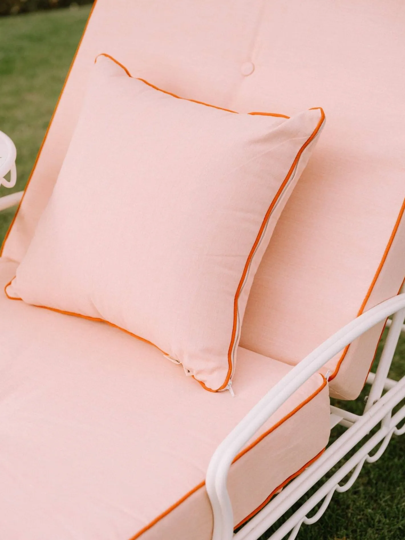 Business & Pleasure Co. The Small Square Throw Pillow - Rivie Pink