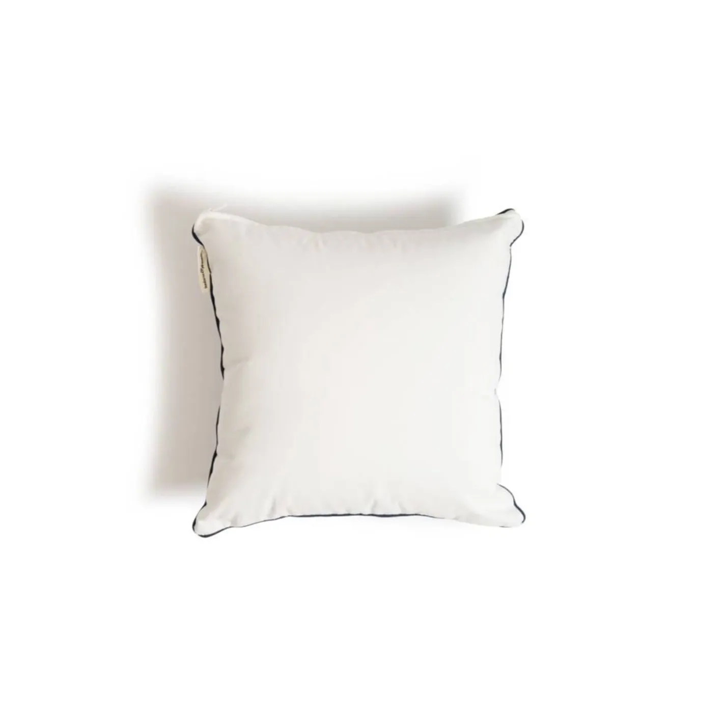 Business & Pleasure Co. The Small Square Throw Pillow - Rivie White