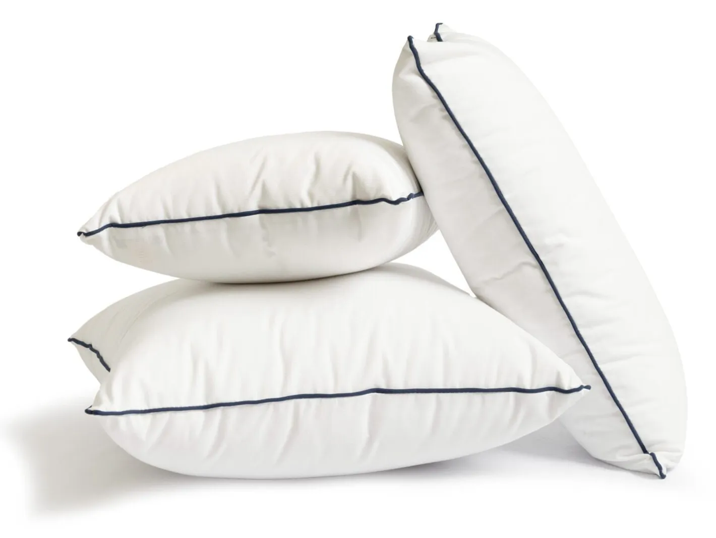 Business & Pleasure Co. The Small Square Throw Pillow - Rivie White