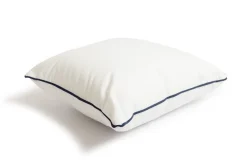 Business & Pleasure Co. The Small Square Throw Pillow - Rivie White