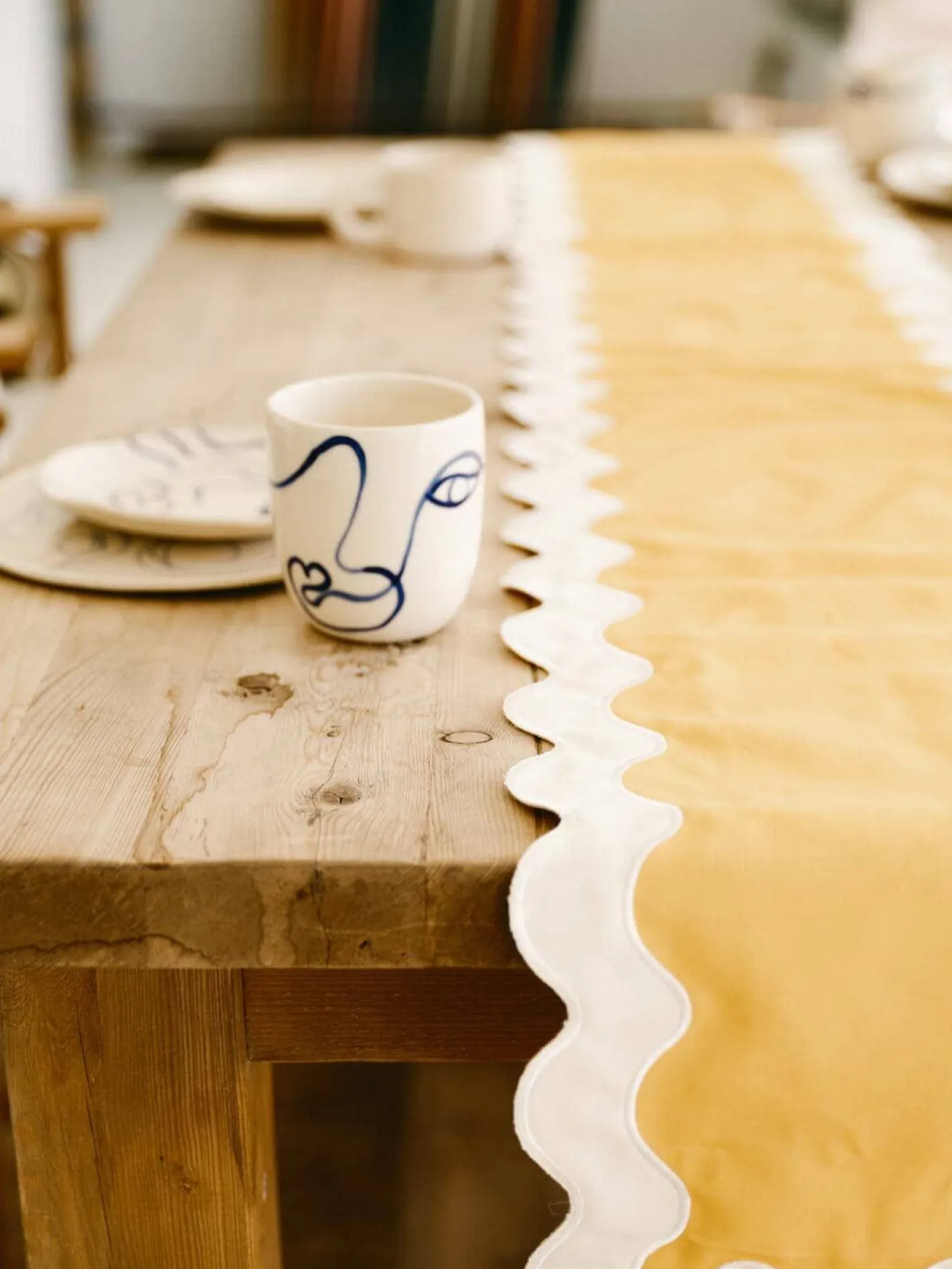 Business & Pleasure Co. The Table Runner - Rivie Mimosa