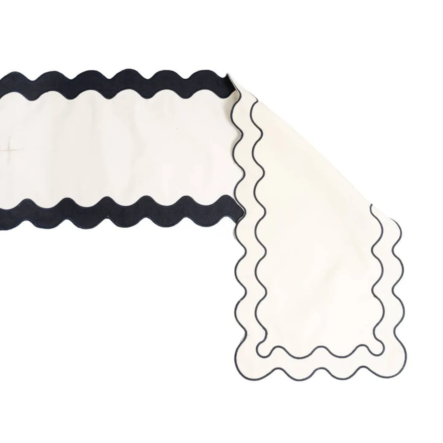 Business & Pleasure Co. The Table Runner - Rivie White