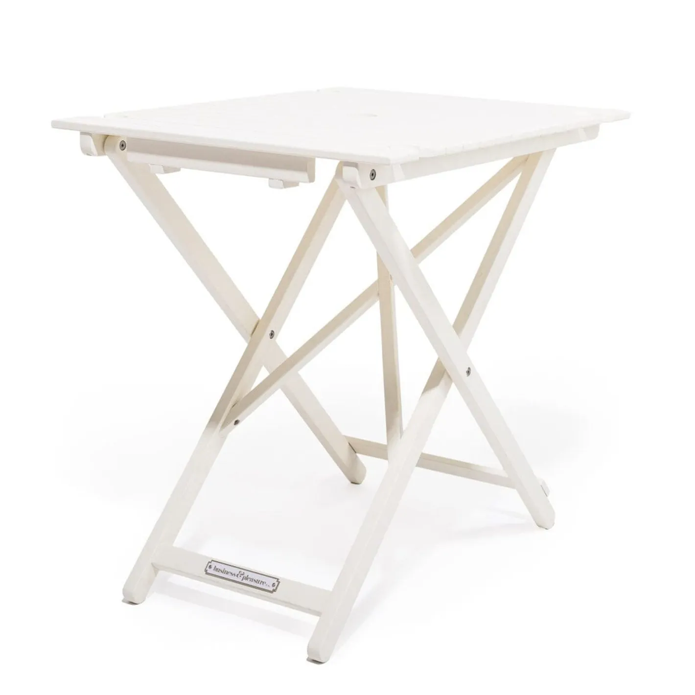 Business & Pleasure Co. The Tall Folding Table - Antique White