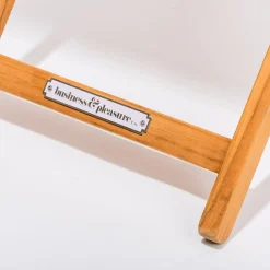 Business & Pleasure Co. The Tall Folding Table - Teak