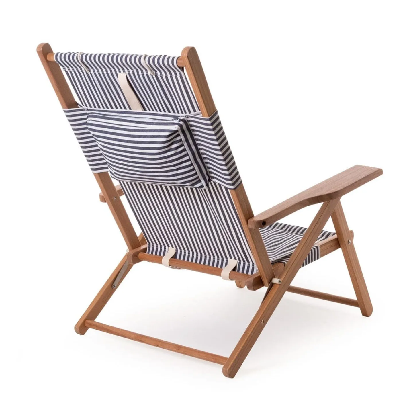 Business & Pleasure Co. The Tommy Chair - Lauren'S Navy Stripe