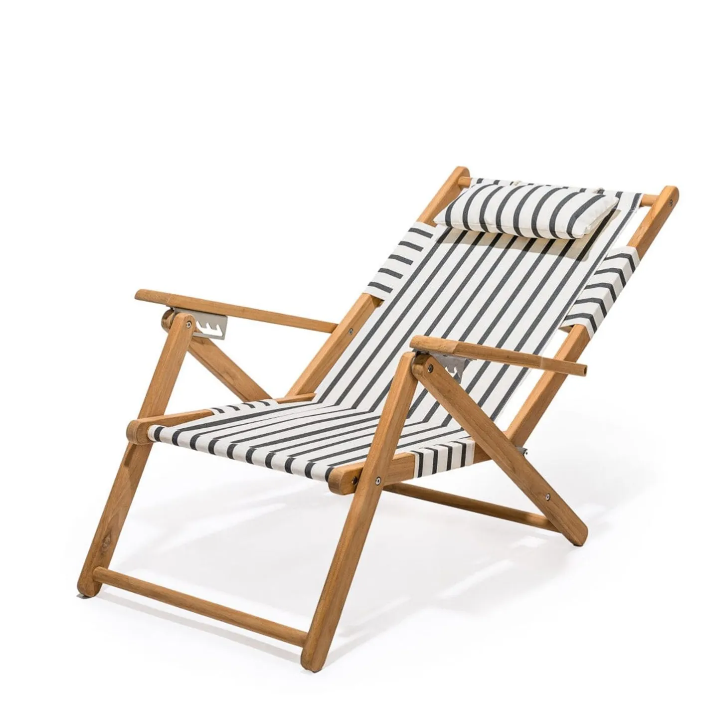 Business & Pleasure Co. The Tommy Chair - Monaco Black Stripe