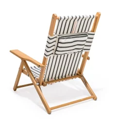 Business & Pleasure Co. The Tommy Chair - Monaco Black Stripe