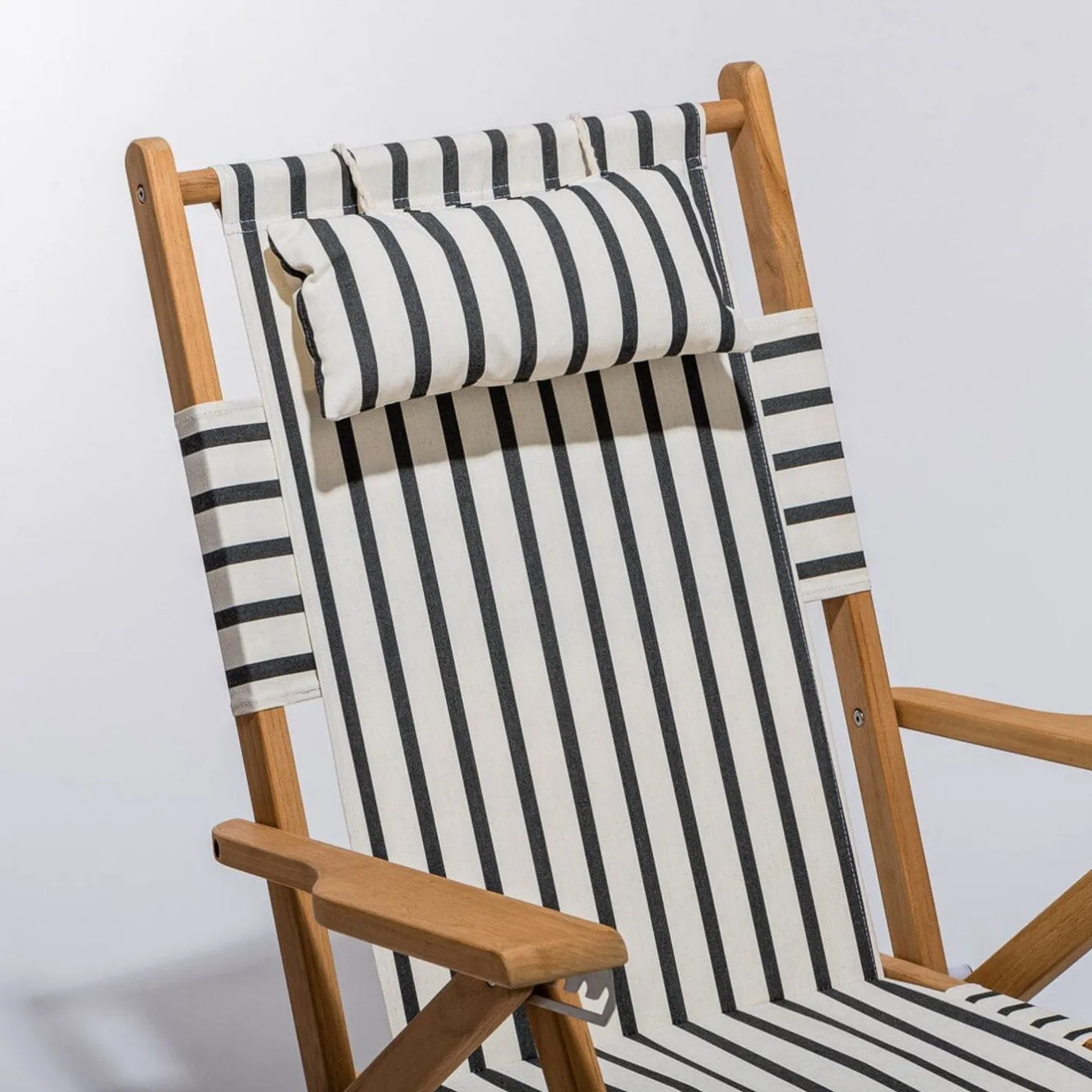 Business & Pleasure Co. The Tommy Chair - Monaco Black Stripe