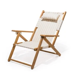 Business & Pleasure Co. The Tommy Chair - Monaco Natural Stripe