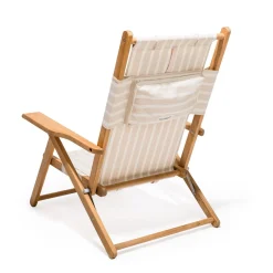Business & Pleasure Co. The Tommy Chair - Monaco Natural Stripe