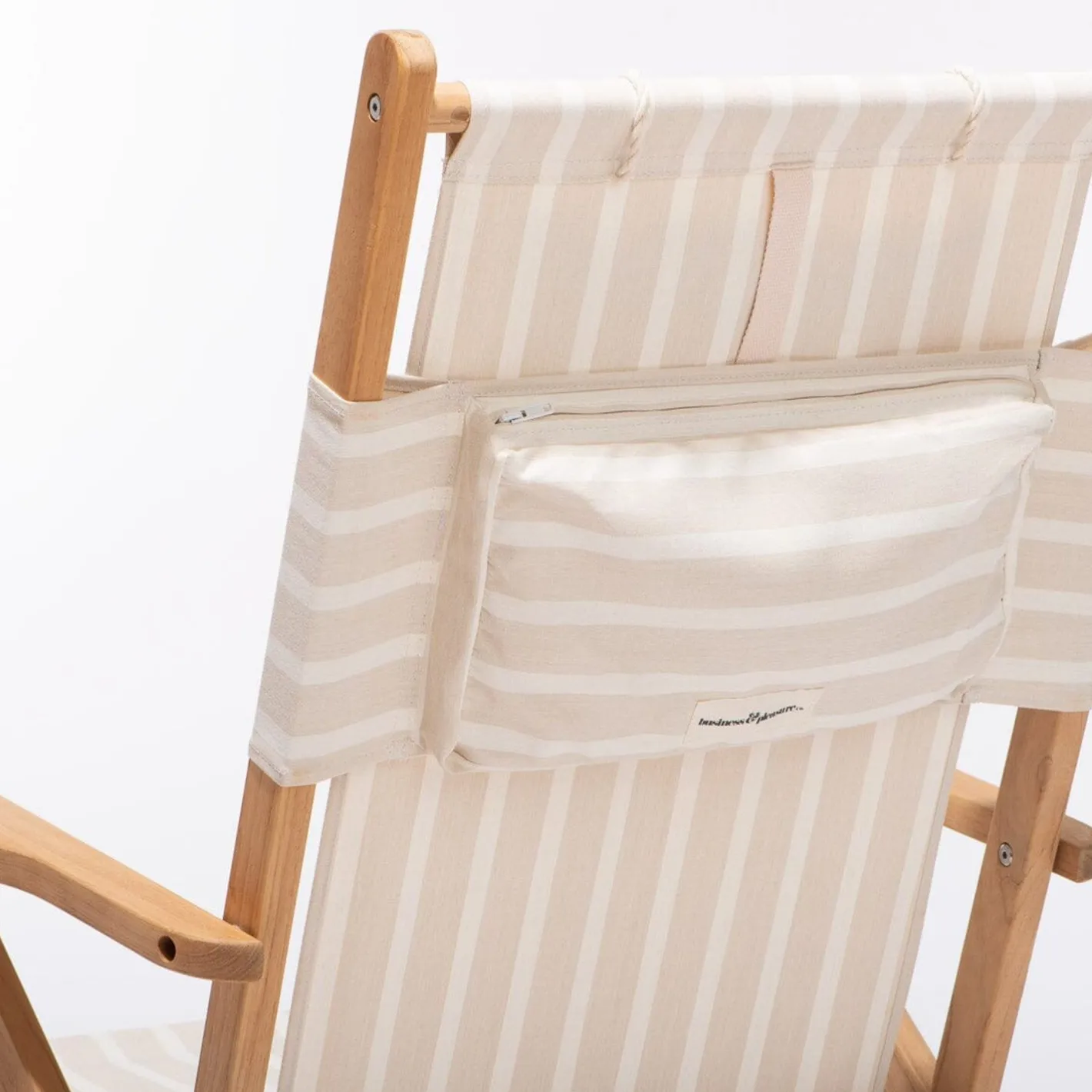 Business & Pleasure Co. The Tommy Chair - Monaco Natural Stripe