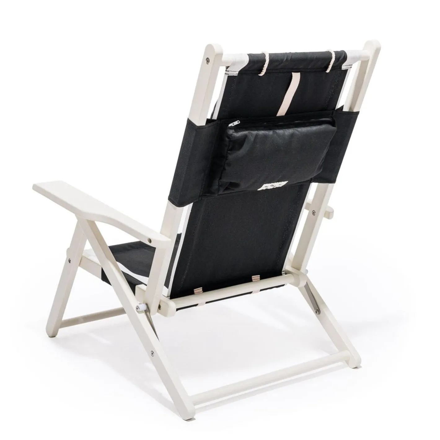 Business & Pleasure Co. The Tommy Chair - White - Rivie Black