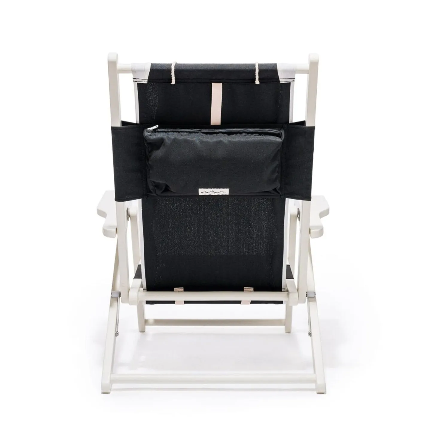 Business & Pleasure Co. The Tommy Chair - White - Rivie Black