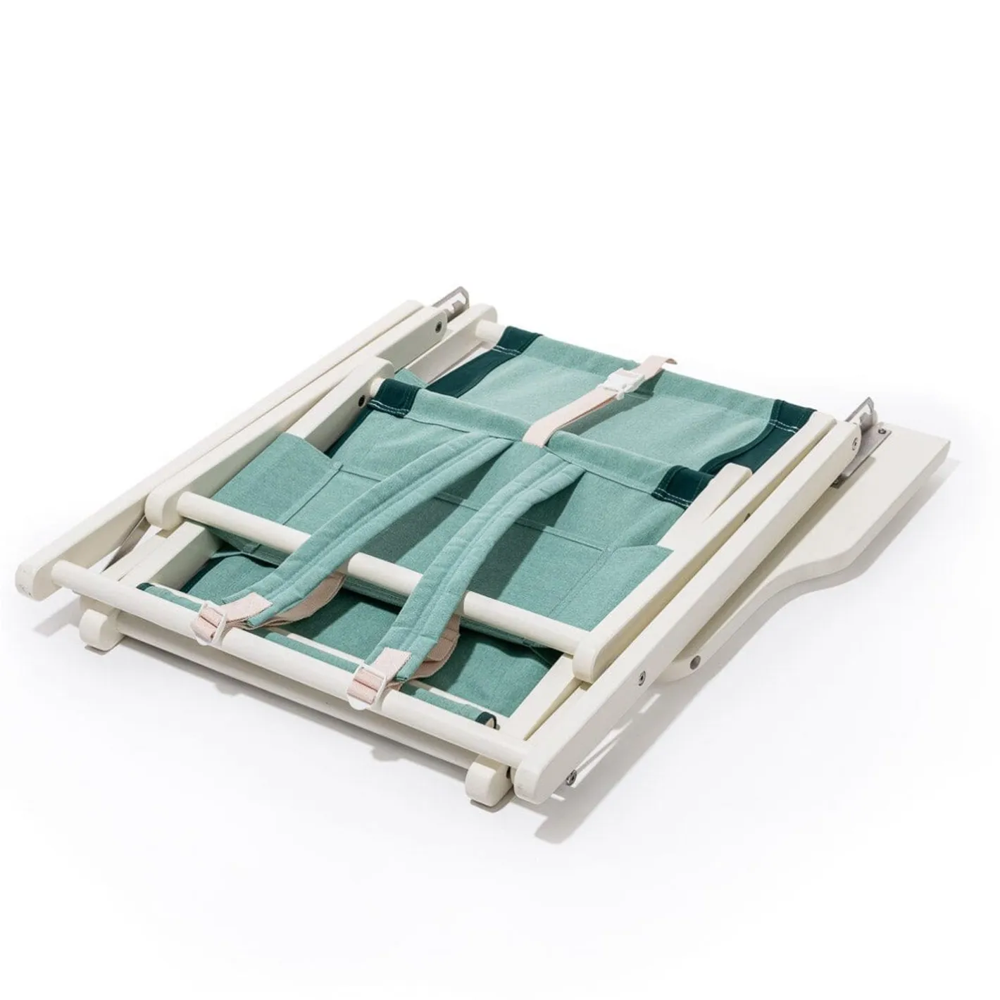 Business & Pleasure Co. The Tommy Chair - White - Rivie Green