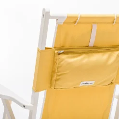 Business & Pleasure Co. The Tommy Chair - White - Rivie Mimosa