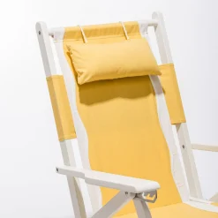 Business & Pleasure Co. The Tommy Chair - White - Rivie Mimosa