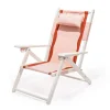 Business & Pleasure Co. The Tommy Chair - White - Rivie Pink
