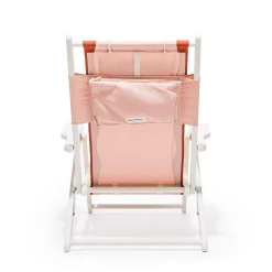 Business & Pleasure Co. The Tommy Chair - White - Rivie Pink