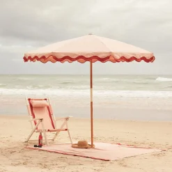 Business & Pleasure Co. The Tommy Chair - White - Rivie Pink