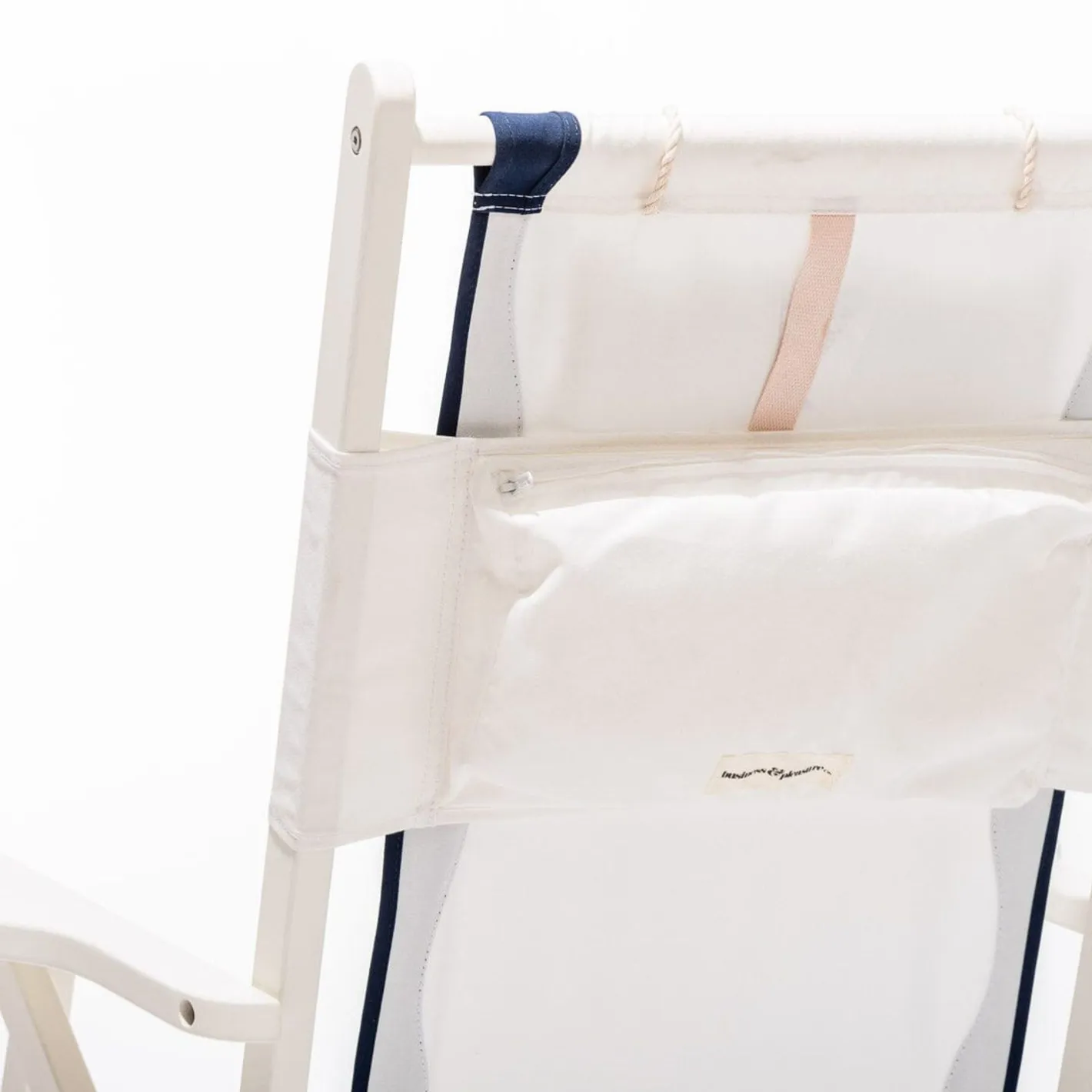 Business & Pleasure Co. The Tommy Chair - White - Rivie White