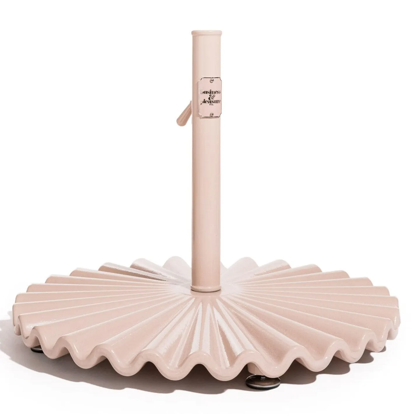 Business & Pleasure Co. The Xl Clamshell Base - 90 Lbs - Dusty Pink