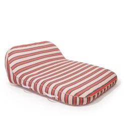 Business & Pleasure Co. The Xl Pool Lounger - Bistro Dusty Pink Stripe