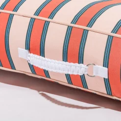 Business & Pleasure Co. The Xl Pool Lounger - Bistro Dusty Pink Stripe