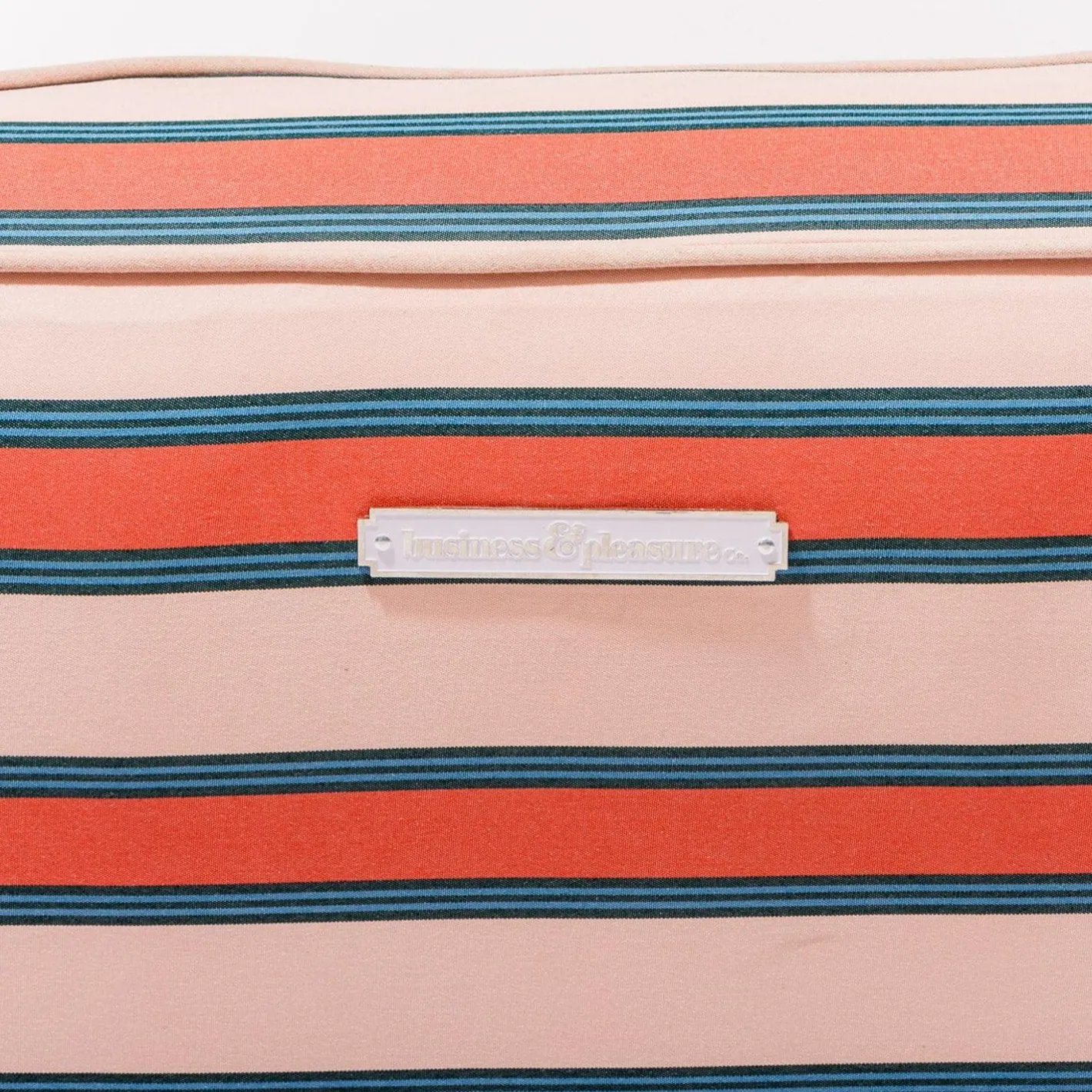 Business & Pleasure Co. The Xl Pool Lounger - Bistro Dusty Pink Stripe