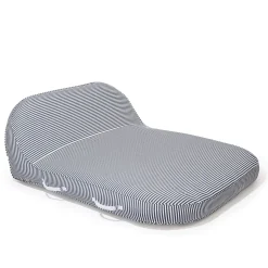 Business & Pleasure Co. The Xl Pool Lounger - Laurens Navy Stripe