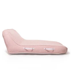 Business & Pleasure Co. The Xl Pool Lounger - Laurens Pink Stripe