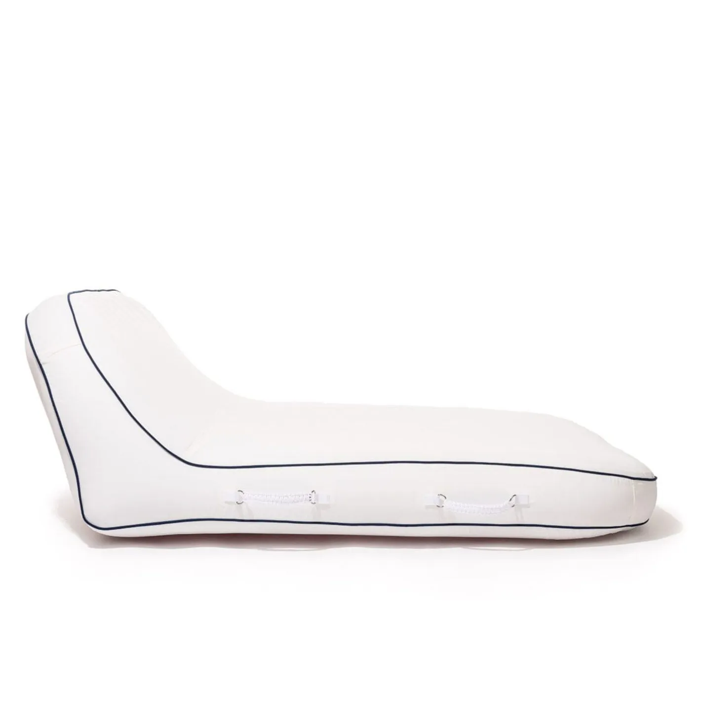 Business & Pleasure Co. The Xl Pool Lounger - Rivie White